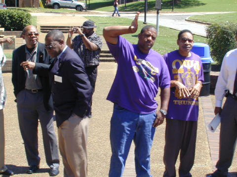 Rho Psi Monument Dedication