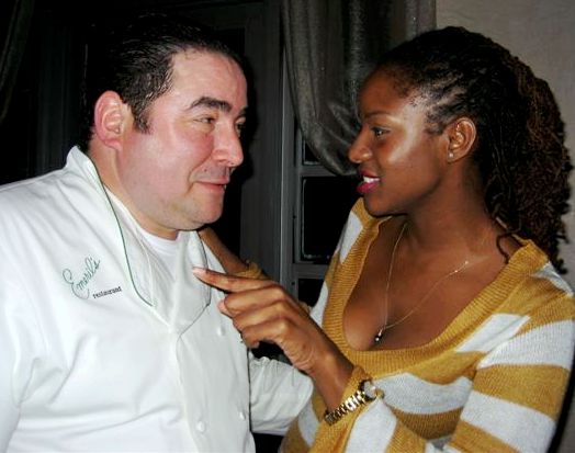 Chef Ny and Chef Emeril at his place in Miami