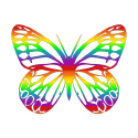 Rainbow Butterfly