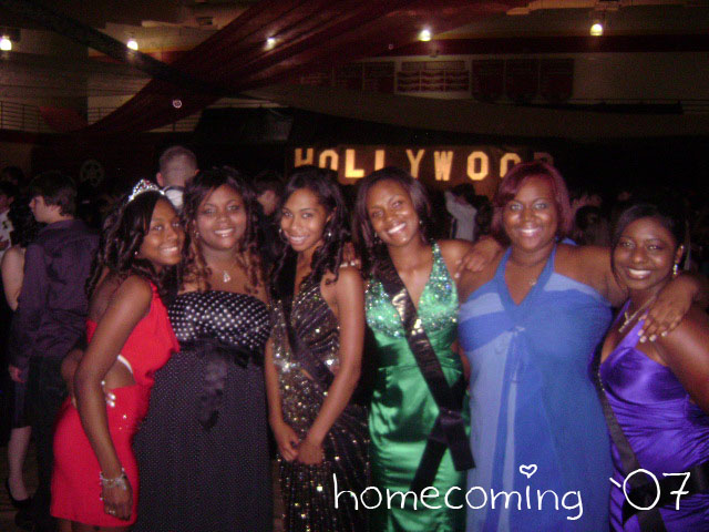 The 2008 Rome High School Homecoming Court!