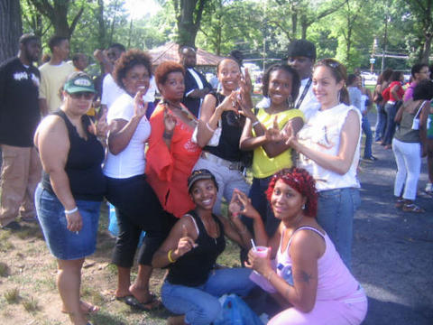 ALPHA ANGELS INC. At the Philly Greek Weekend 2005