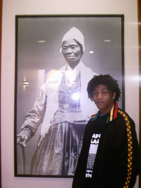 Paul at visit to SUNY New Platz