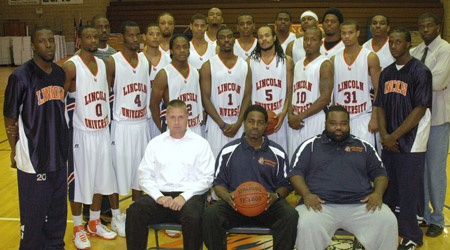 2007-2008 Lincoln University Basket Ball Team