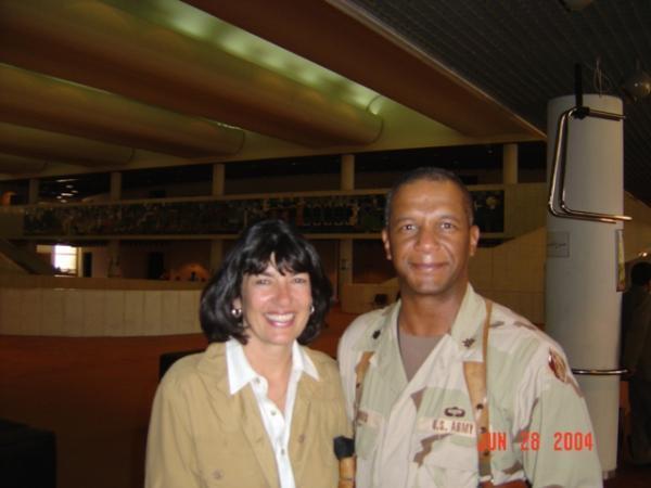 With CNN Reporter in Baghdad