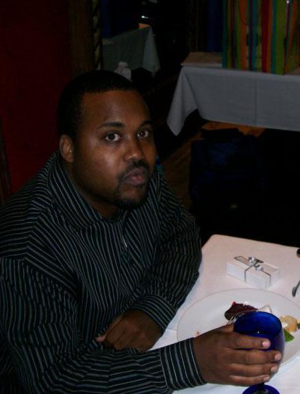 Me at my cousins graduation dinner