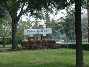 I GO TO PAINE COLLEGE. YES ITS A BLACK SCHOOL>>in augusta