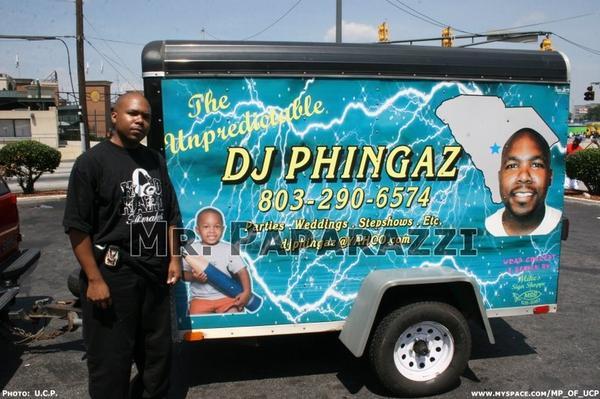 phingaz and his moving billboard