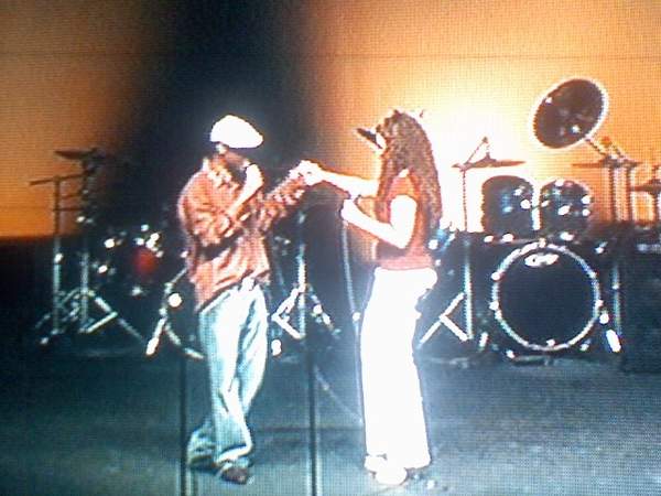 singing at my school