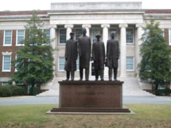 The A&T Four Monument
