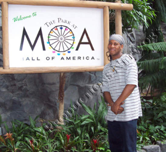 Bernie at the Mall of American