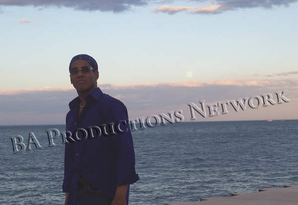 Bernie at Lake Michigan