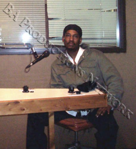 Bernie at the radio station