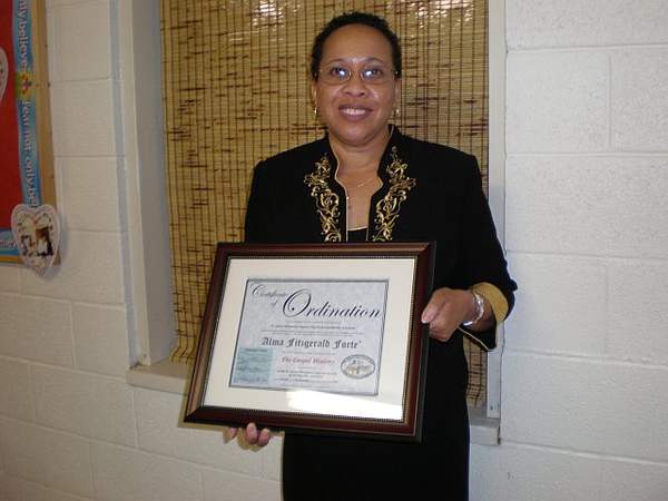 Ordination as Baptist Minister