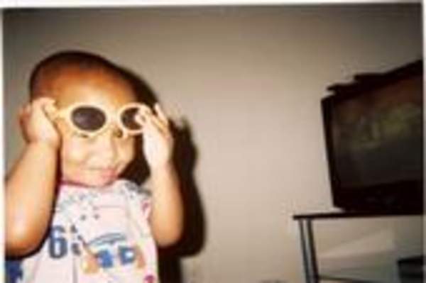 MY BABY BOY COOLING WITH HIS SHADES