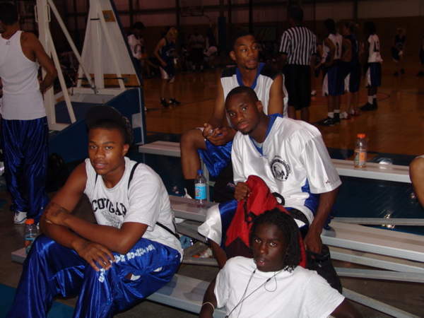 Me at the Junior National Basketball Tournament