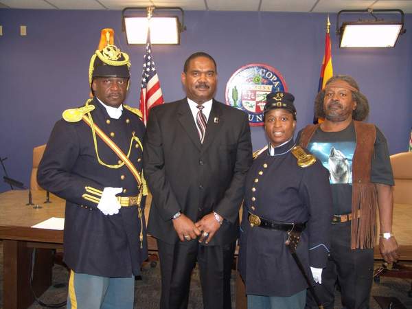 Standing with the Buffalo Soldiers of Arizona