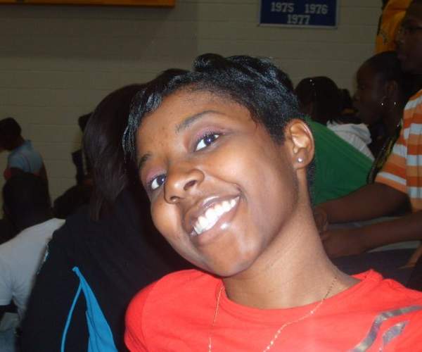 Me  at the Basketball Homecoming game