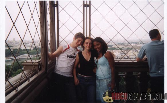 On top of the Eiffle Tower