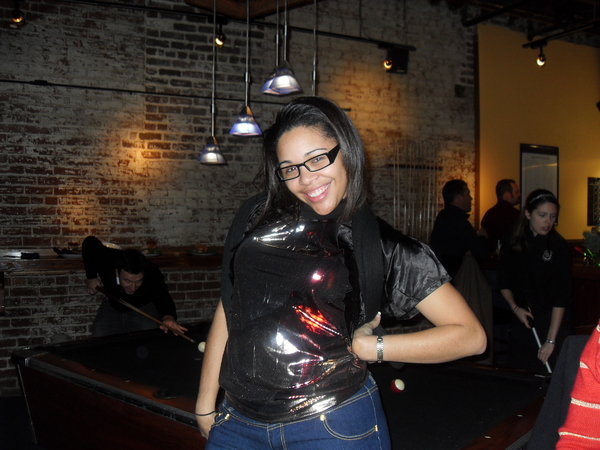 Posing pretty for the camera!