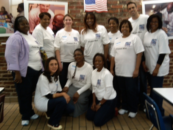 Team Captain at S.O.M.E. Volunteer event on 9/11/09