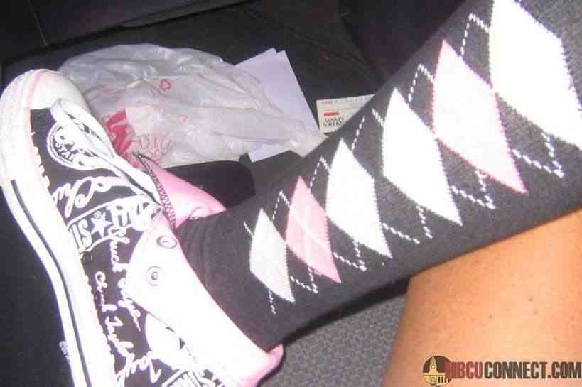 haha, my socks!