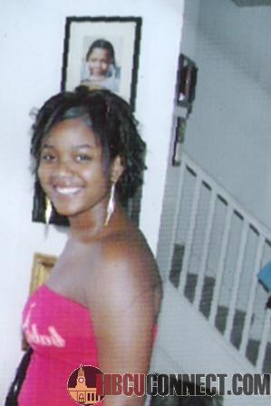 Amber...representing Clark Atlanta