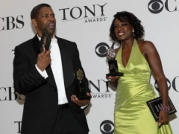 Denzel Washington wins first Tony Award