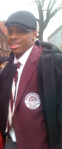 MOREHOUSE STUDENT AFTER CHURCH