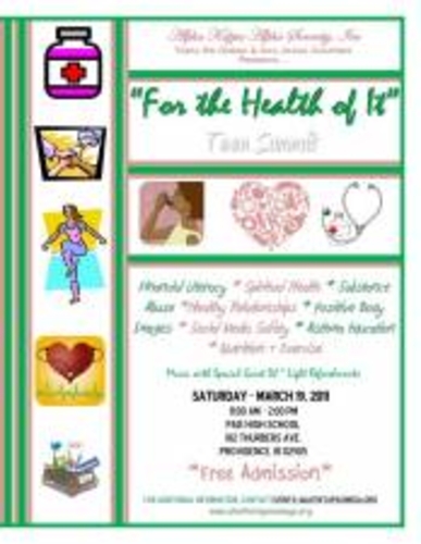 "For the Health of It" Teen Summit 