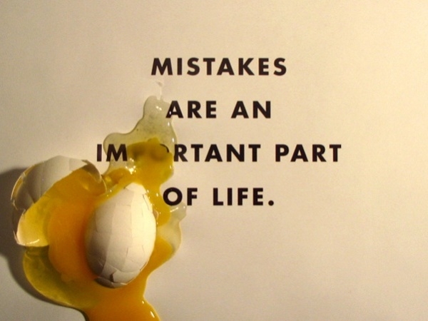 The Mistake of Not Making Mistakes!! - Daily Word May 25, 2011           