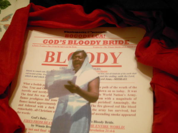 BOGODELCA!  is a  Poetry /Prophecy Play written from  bibical Revelation