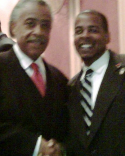 Reverend Al Sharpton & Lutalo K. Aryee