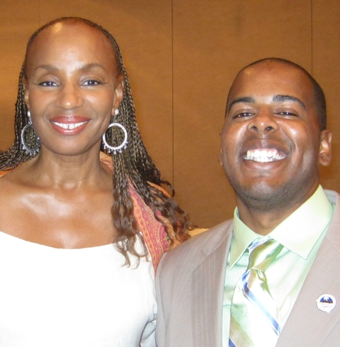 Former Editor of Essence Magazine Susan Taylor & Lutalo Aryee