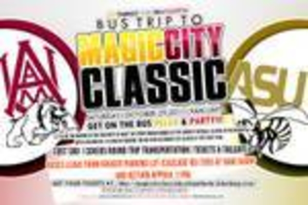 Party Bus Trip to Magic City Classic in Birmingham, AL from Atlanta Ga 