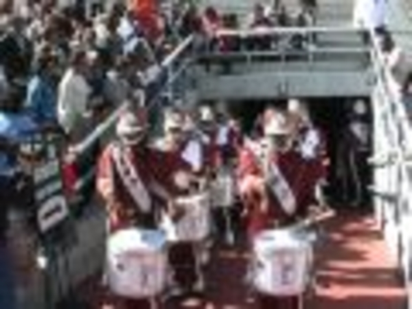 AAMU Band 2010 Magic City Classic - Marching In
