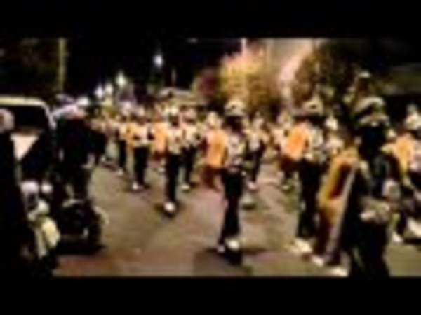 UAPB band in Christmas parade 2010-2011 school year