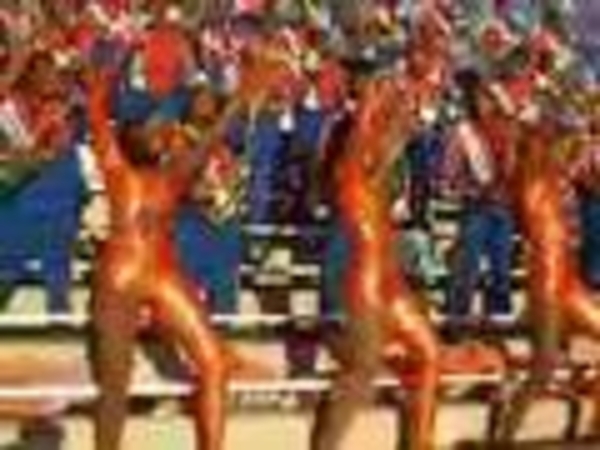 Savannah State University Marching band playing 400 Degrees