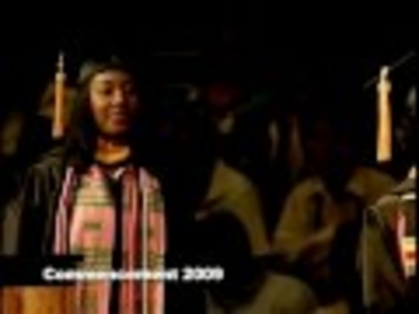 Xavier Students say Thank you