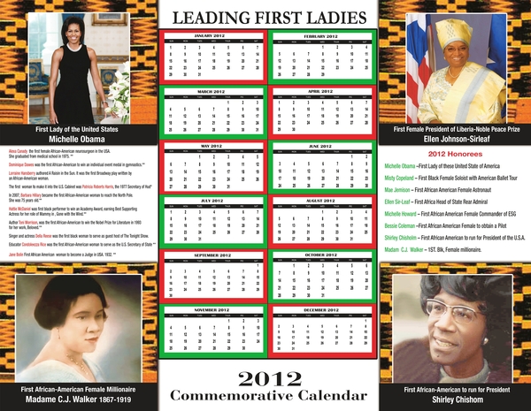 2012 Commemorative Calendars!!
