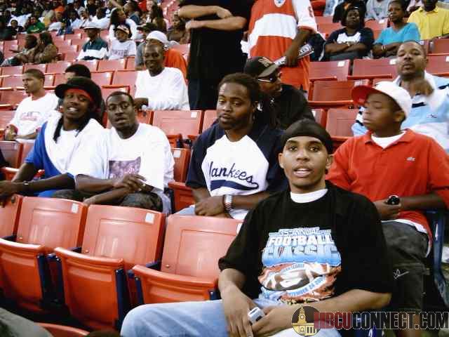 Me and my fam at the Hampton vs Morgan State Uni