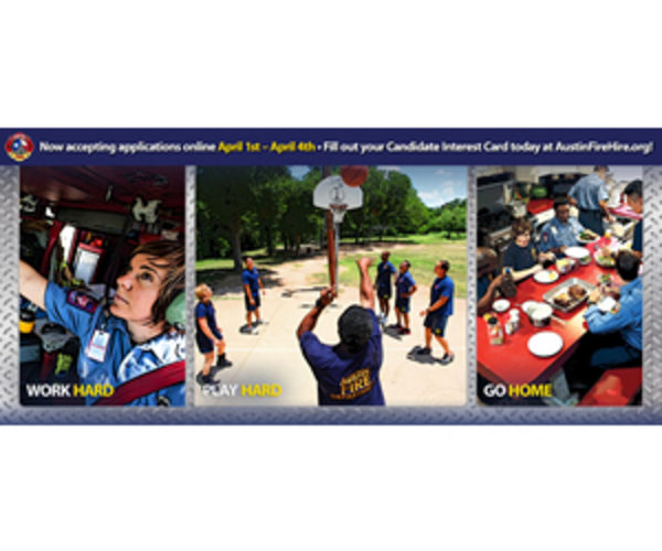 Austin Fire Department Hiring Now!