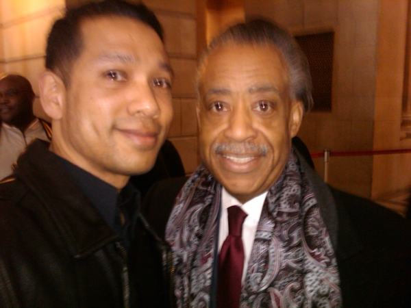 Herman and Al Sharpton