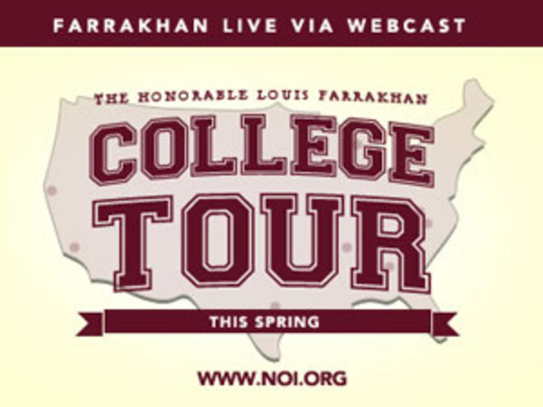 ALUMNI SPOTLIGHT: Live Webcast: Minister Farrakhan