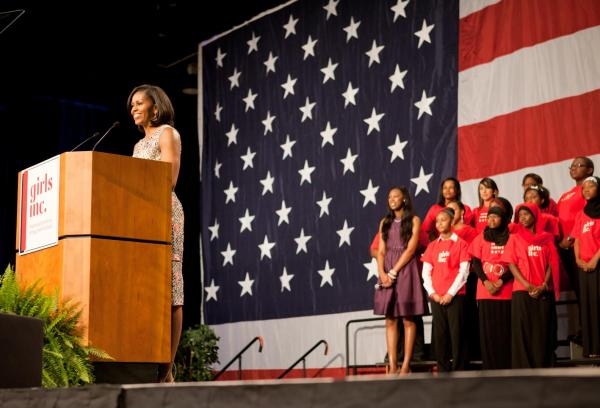 First Lady Michelle Obama: Keep on Working, Keep on Achieving
