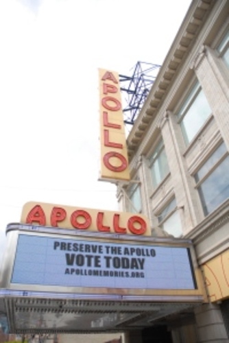Apollo Theater launches website in hopes of rallying vote for 200G Partners In Preservation grant contest 