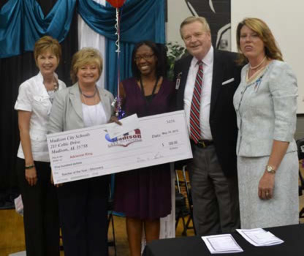 Oakwood Alum voted as Teacher of the Year