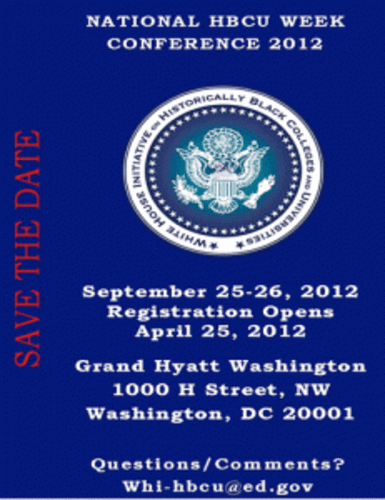 Be There: 2012 HBCU Week Conference