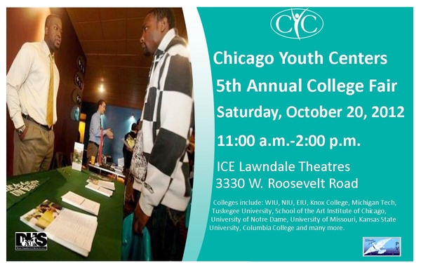 Alumni Reps needed at College Fair in Chicago, Sat. Oct. 20