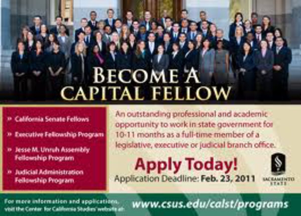 Apply to the Capital Fellows Program (Assembly, Senate, Executive and Judicial Administration Fellowships) 