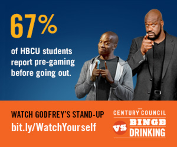 Click to Watch Godfrey Stand Up Routine on HBCUs and Alcohol...